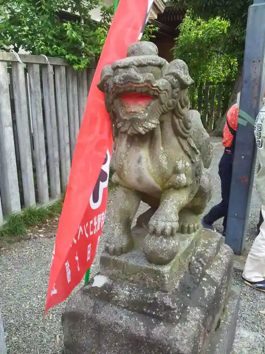 町田天満宮の狛犬