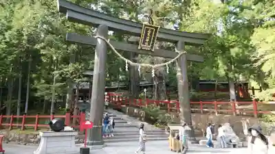 日光二荒山神社の鳥居