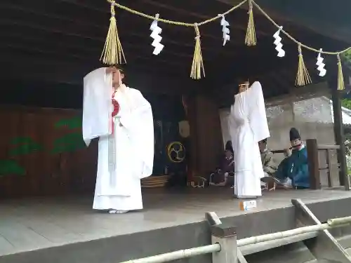 阿智神社の神楽