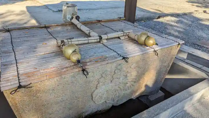 豊国神社の手水舎