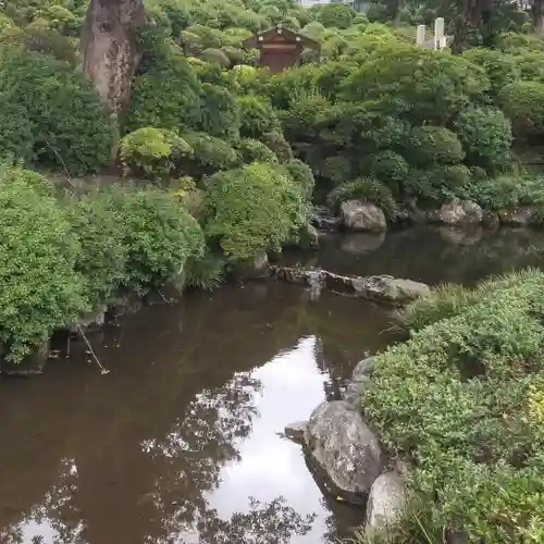 根津神社の庭園