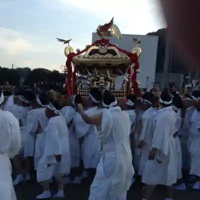 鴨居八幡神社のお祭り