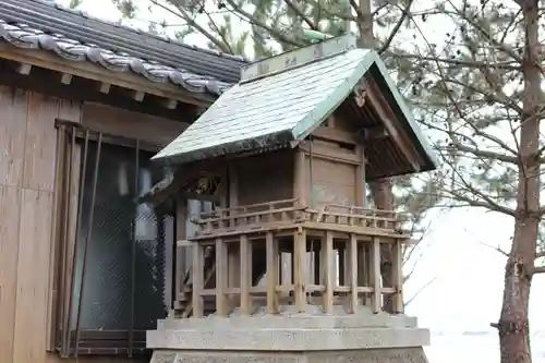 亀島神社の本殿