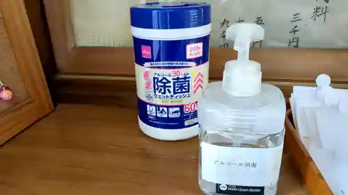 輪西神社の感染症対策