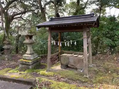 熊野神社の手水舎