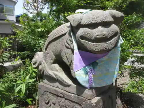 菊田神社の狛犬