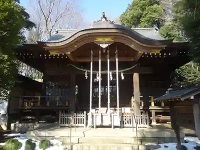 石神井氷川神社の本殿・本堂