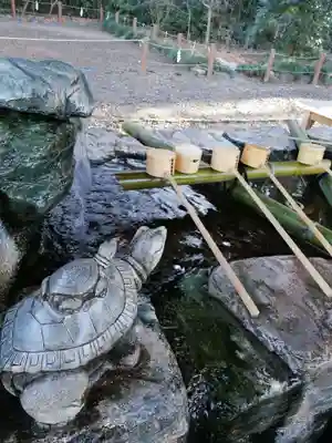 櫻木神社の手水舎