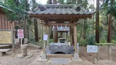 日吉神社の手水舎