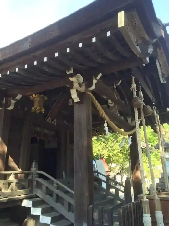 武田神社の本殿・本堂
