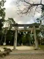 錦織神社の鳥居