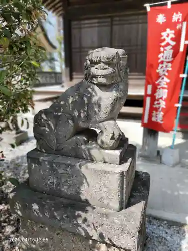 網戸神社の狛犬