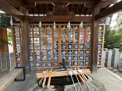 御嶽神社茅萱宮の手水舎