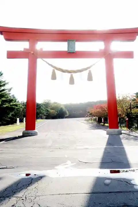樽前山神社の鳥居