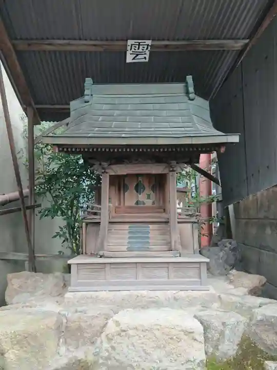 正一位田町稲荷大明神の本殿・本堂