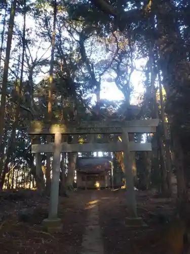 八幡神社の鳥居