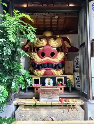 波除神社（波除稲荷神社）の狛犬