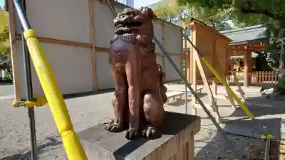 坐摩神社の狛犬