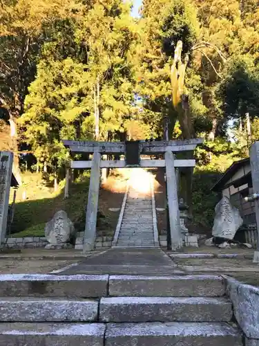 塩松神社の鳥居