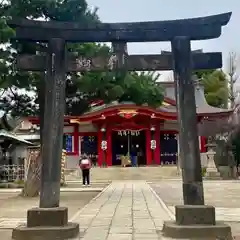 品川神社の鳥居