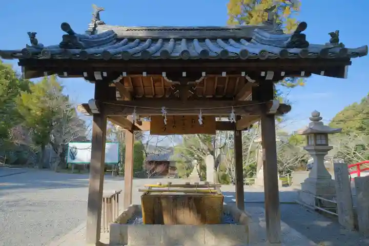伊太祁曽神社の手水舎