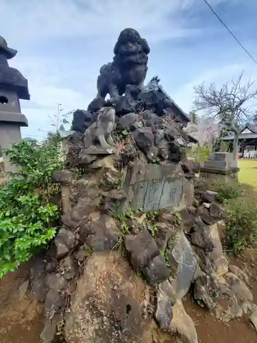 境香取神社の狛犬