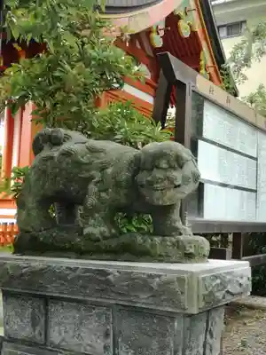 銚港神社の狛犬