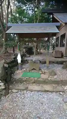 伊射波神社の手水舎