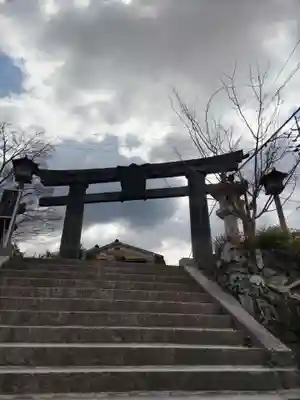 金峯山寺の鳥居