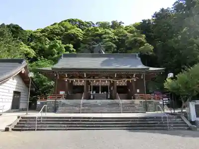 石見国一宮　物部神社の本殿・本堂