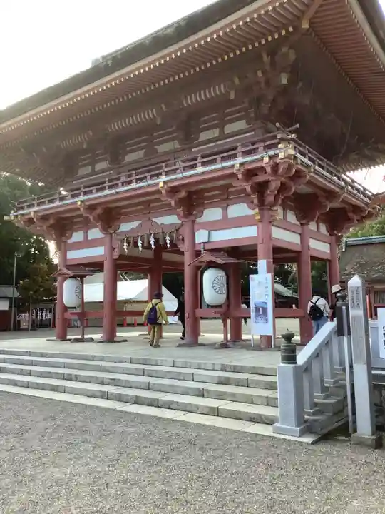 津島神社の山門・神門