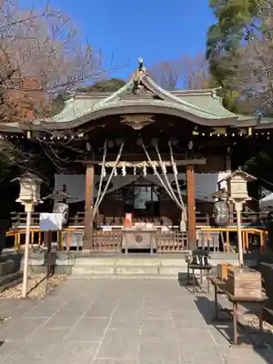 鎮守氷川神社の本殿・本堂