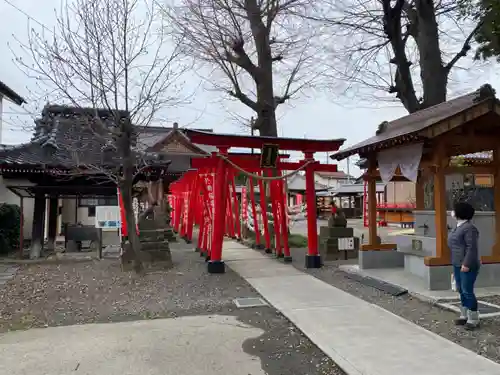 於菊稲荷神社の手水