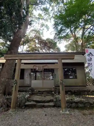 伊射波神社の鳥居