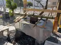 白旗神社の手水舎