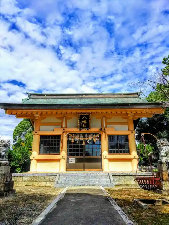 八幡社の本殿・本堂