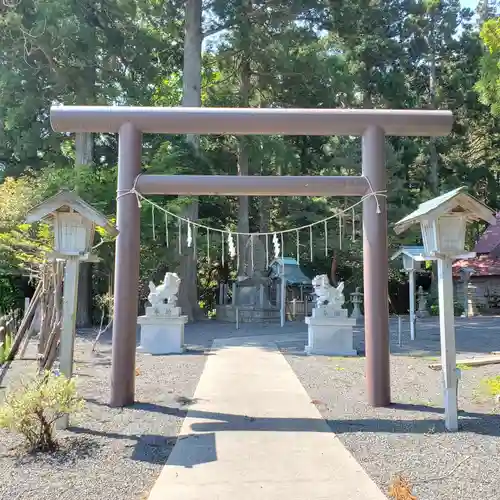 福島大神宮の鳥居