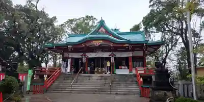 多摩川浅間神社の本殿・本堂