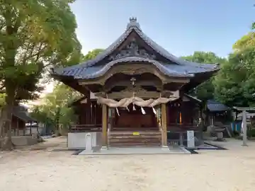 佐古岡神社の本殿・本堂