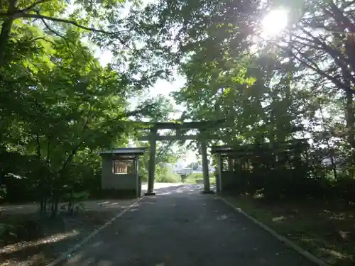 帯廣神社の鳥居