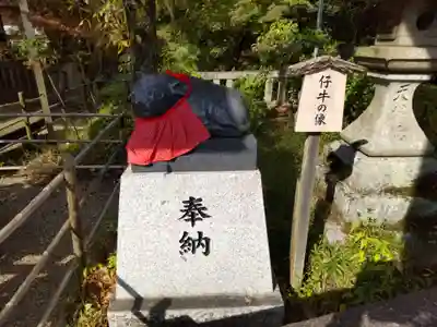 長岡天満宮の狛犬