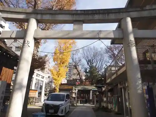 下谷神社の鳥居