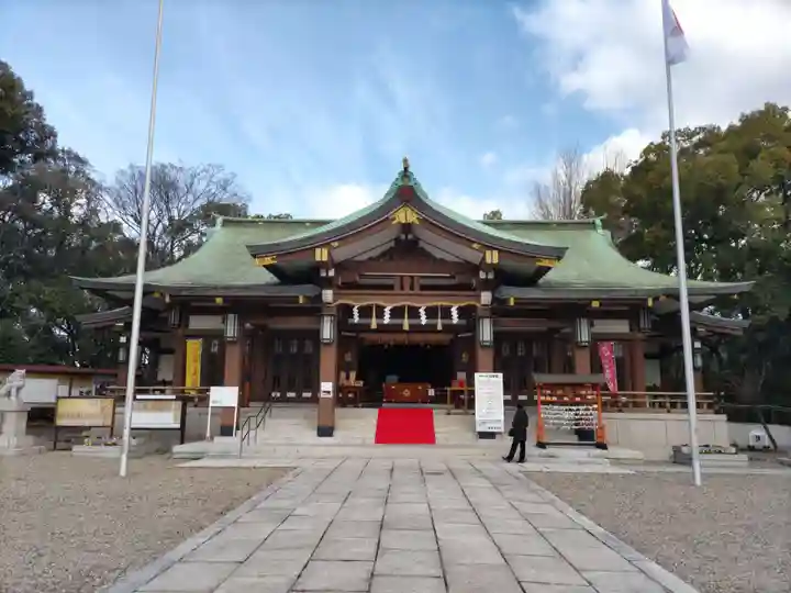 大阪護國神社の本殿・本堂