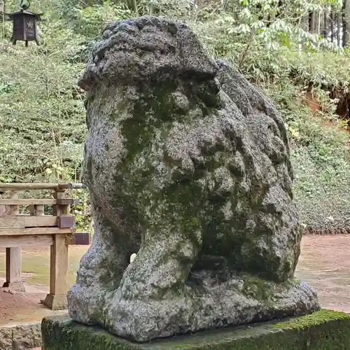 高爪神社の狛犬