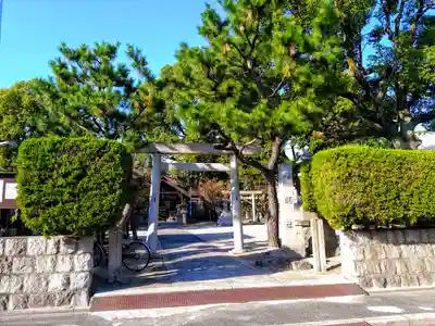 神明社（伝馬神明社）の鳥居