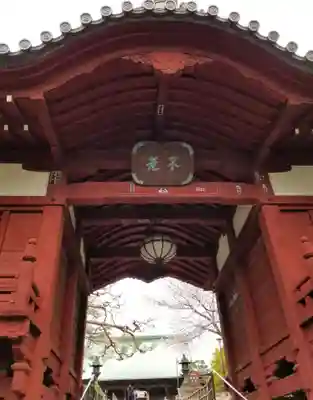 護国寺の山門・神門