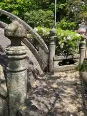 誉田八幡宮の庭園