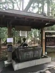 新屋山神社の手水