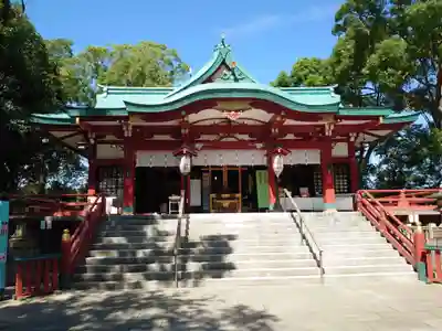 多摩川浅間神社の本殿・本堂