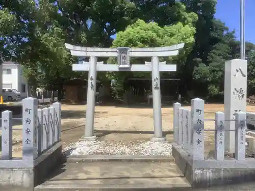 桃山八幡社の鳥居